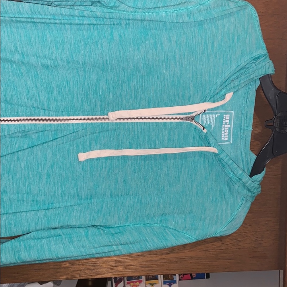 Urban pipeline zip up hoodie